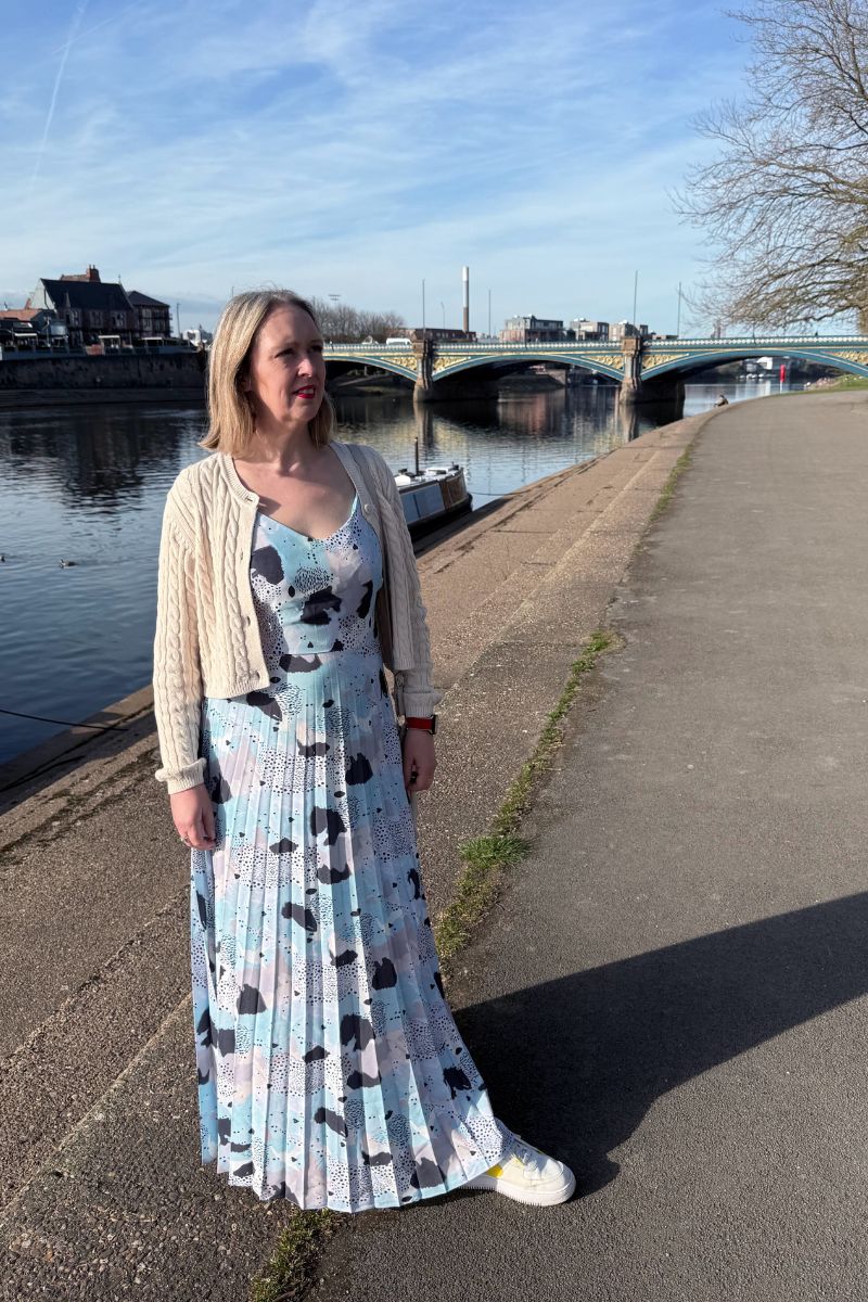 Styling A Long Floaty Maxi Dress From The Charity Shop Charity Shop