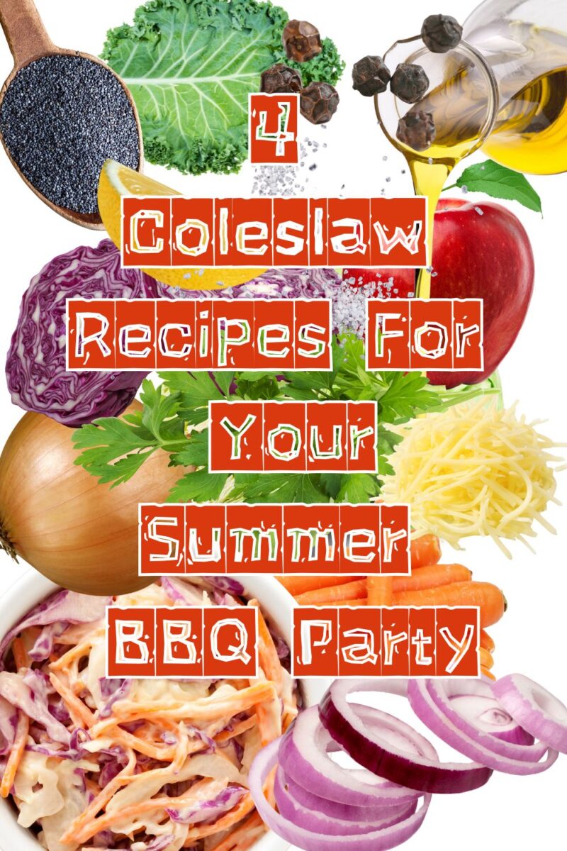 4 Coleslaw Recipes For Your Summer BBQ Party