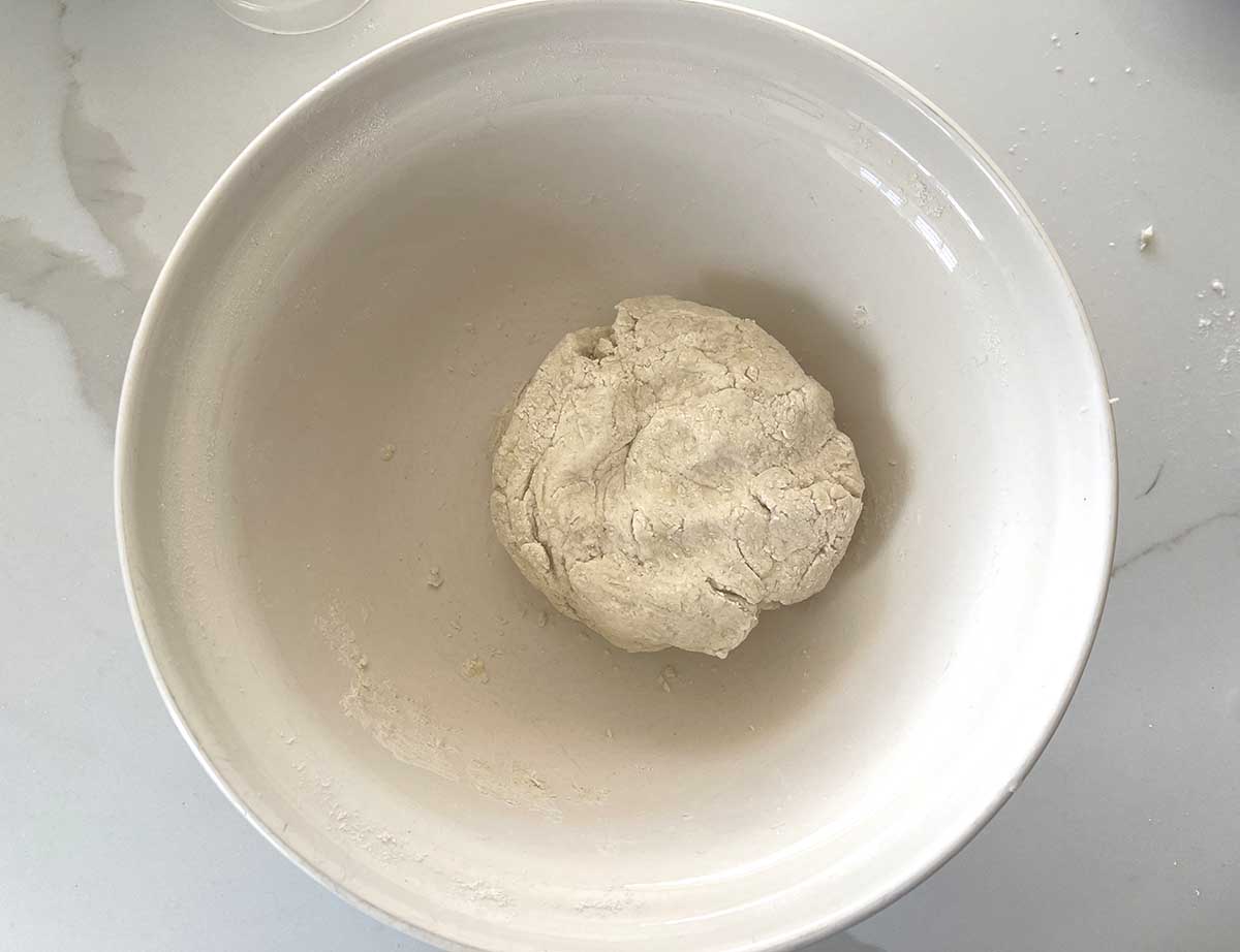 pastry in a bowl.