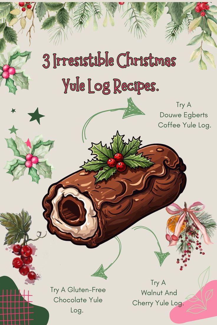 3 Irresistible Christmas Yule Log Recipes 3 Irresistible Christmas Yule Log Recipes