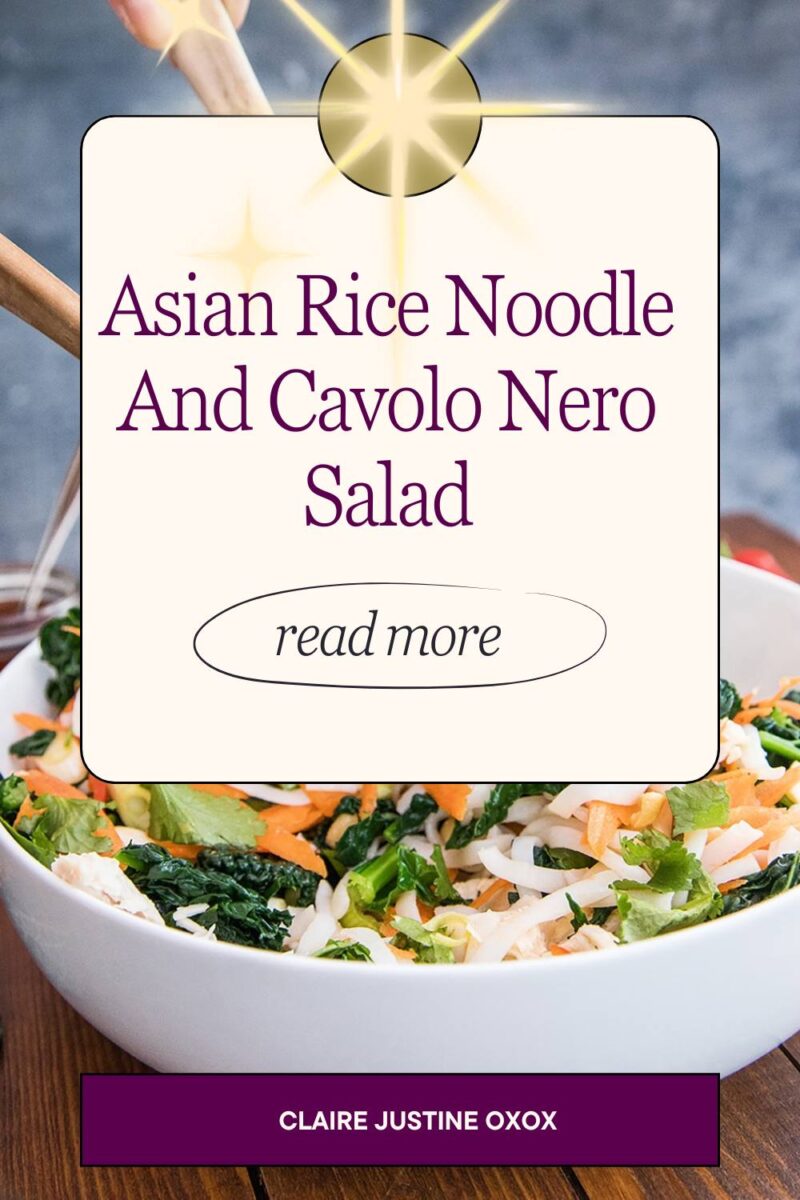 Asian Rice Noodle And Cavolo Nero Salad