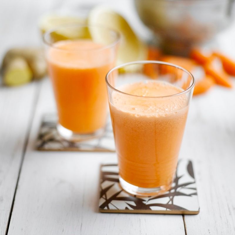 Healthy Chantenay, Grapefruit And Ginger Super Juice